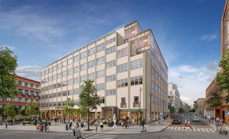 Veidekke ASA to Revamp Office Building in Stockholm